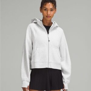 Full zip scuba hoodie